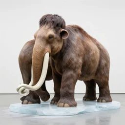 ice mammoth by ann hamilton