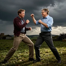 jim varney destroying bill gates in a fight