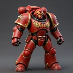 ronald mcdonald wearing warhammer space marine armor art 4 k deviantart artstation dynamic pose no helmet