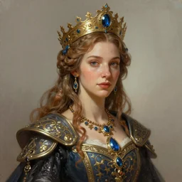 the empress of licorice, D&D character art, realistic digital painting, fantasy art, digital painting, character portrait, intricate ornamentation, by WLOP, Artstation Trending, Wayne Reynolds