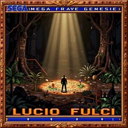 vivrai terrore by Lucio Fulci as a Sega Mega Drive Genesis sidescroller game