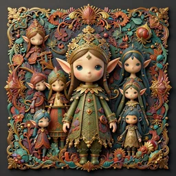 cute elf : : by martine johanna and simon stalenhag and chie yoshii and casey weldon and wlop : : ornate, dynamic, particulate, rich colors, intricate, elegant, highly detailed, centered, artstation, smooth, sharp focus, octane render, 3 d