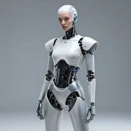 cyborg fashion model