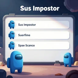 Among Us Sus Impostor Space Scrum retrospective