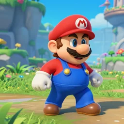 screenshot of mario in world of warcraft