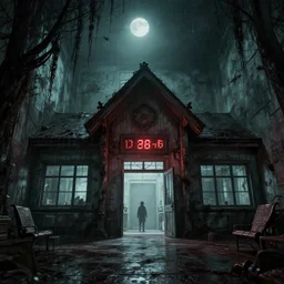 hospital inspired by silent hill