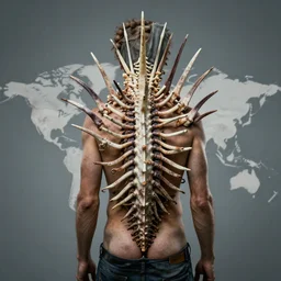 the man with the most spines in the world