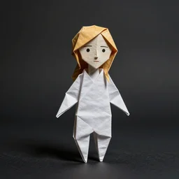 origami figure of emma watson