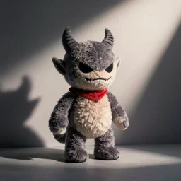evil stuffed plushie toy
