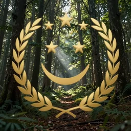 a happy forest