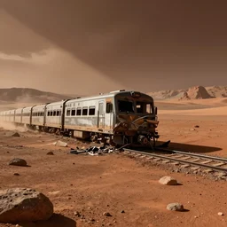 train derailment on mars