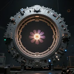 a view of the ring of installation 05, cosmos, cinematic, digital art, front lit, epic