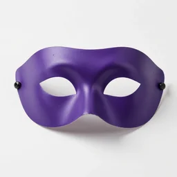 purple domino mask