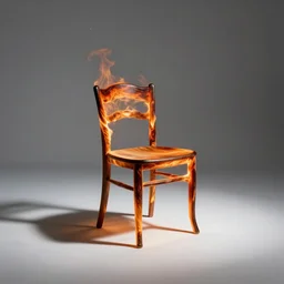 burning chair
