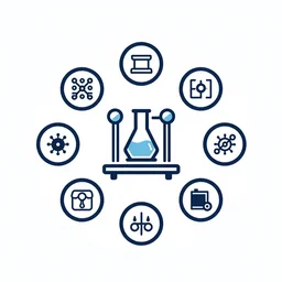 A logo of a scientific machine learning research group