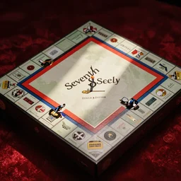 the box art for monopoly : seventh seal edition