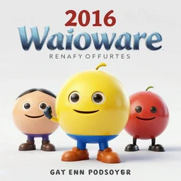 2016 feature film poster of WarioWare cinematic universe