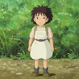 Hayao Miyazaki styled Mathilda from the professional