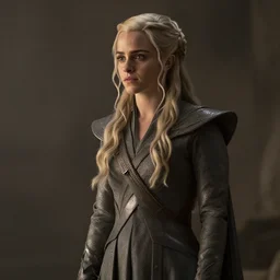 still of emma watson as daenerys targaryen in game of thrones