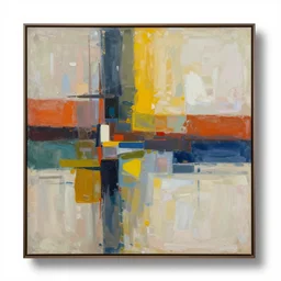 beautiful abstract painting composition decorative art