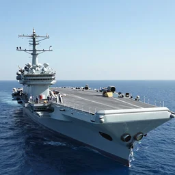 flight deck of an aircraft carrier
