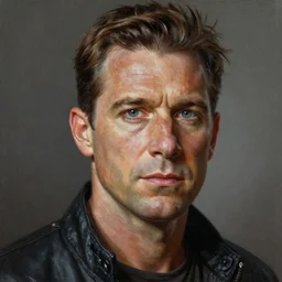 ultra realistic portrait painting of john jonah jameson jr, art by frank frazetta, 4 k, ultra realistic, highly detailed, epic lighting