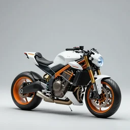 a futuristic motorcycle fused with an animal