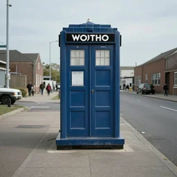 e. honda as doctor who, 1 9 7 0 s, wide shot