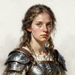 full - body portrait of slavic woman warrior, digital painting, true anatomy, highly detailed face, by valerian city of a thousand planets, by ruan jin #, by mandy jurgens #, by artgerm #, william - adolphe bouguerea #