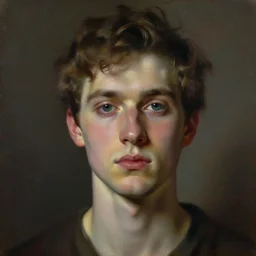 stoic man portrait by jenny saville