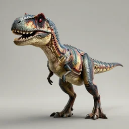 a velociraptor, very detailed, trending on artstation, hyperrealistic, soft colors, simon stalenhag, lovecraft, horror