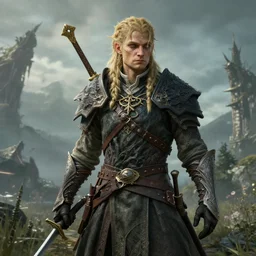 highly detailed elden ring portrait photo of a hozen in a scenic dystopian environment, hyperrealistic illustration by william didier - pouget