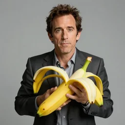 ben stiller as a banana, hyper realistic, trending on art station, award winning