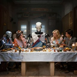 robot last supper