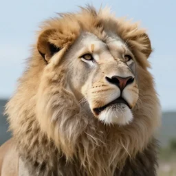 a beautfiul aesthetic commission portrait of a anthro albino lion looking at the sky worried,attractive beautiful face,detailes face,expression,natural lighting,fantasy art,deviantart,artstation,character design by charles bowater,ross tran,4k,photorealistic,highly realistic,unreal emgine 5