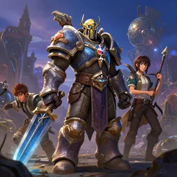 hero world warcraft, behance hd by jesper ejsing, by rhads, makoto shinkai and lois van baarle, ilya kuvshinov, rossdraws global illumination