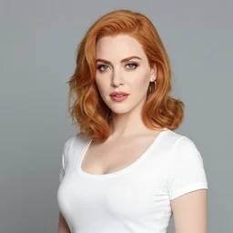 christina hendricks pin - up by gil elvgren