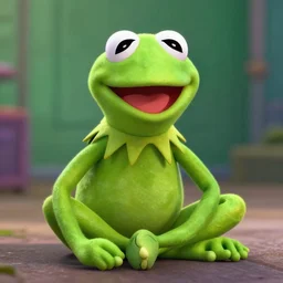 kermit the frog in the matrix, artstation