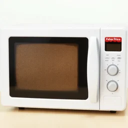 a microwave oven designed by fisher price