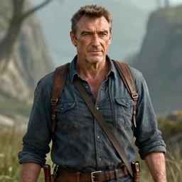 sean connery as sully in uncharted 3, 8 k detail,