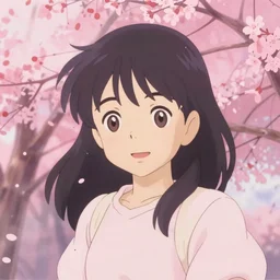 aesthetic lo - fi pastel pink anime by ghibli and wlop and rebecca sugar, remastered hd