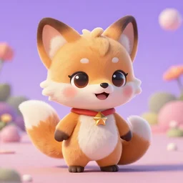 female furry mini cute style, highly detailed, zootopia style, chibi