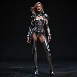 full body pose, hyperrealistic photograph of victoria secret model cyberpunkl, dim volumetric lighting, 8 k, octane beautifully detailed render, extremely hyper detailed, intricate, epic composition, cinematic lighting, masterpiece, trending on artstation, very very detailed, stunning, hdr, smooth, sharp focus, high resolution, award, winning photo, dslr, 5 0 mm