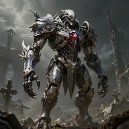 futuristic mutant cyborg eldenring boss. fromsoftware, dark souls, eldenring, screenshot, extremely detailed, insanely detailed, realistic, zbrush, horror, bloodbourne