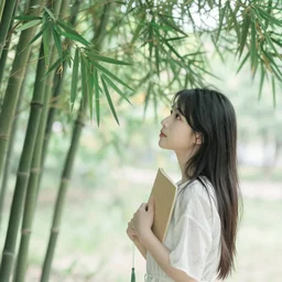 caught under bamboo breeze, gentle summer melody, another moment someone will remember.