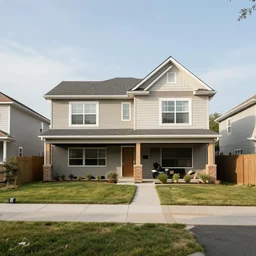 a suburban house built in a basement, liminal space,