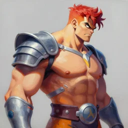 greg manchess portrait painting of partially armored akuma from street fighter as overwatch character, medium shot, asymmetrical, profile picture, organic painting, sunny day, matte painting, bold shapes, hard edges, street art, trending on artstation, by huang guangjian and gil elvgren and gerald brom