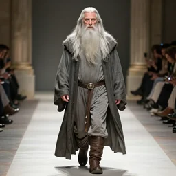 gandalf on the catwalk, Fullbody