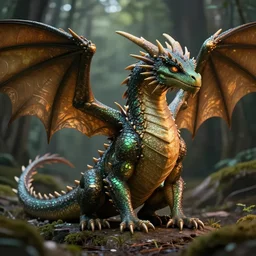 ! human dragon werecreature, photograph captured at woodland creek