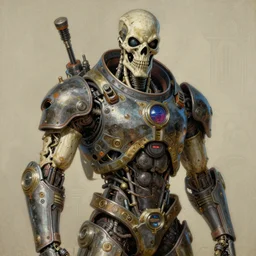 portrait of a dieselpunk t - 8 0 0 skeleton terminator greg manchess, painting by sargent and leyendecker, ghibli studio, asymmetrical intricate elegant illustration hearthstone, by greg rutkowski, by greg tocchini, by craig mullins
